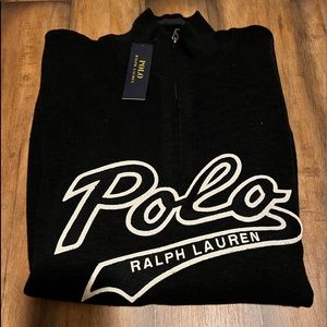 Mens 1/4 zip Ralph Lauren Polo pullover